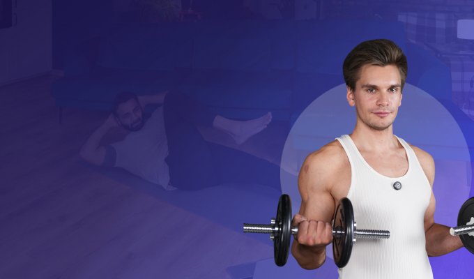Домашние мужские тренировки