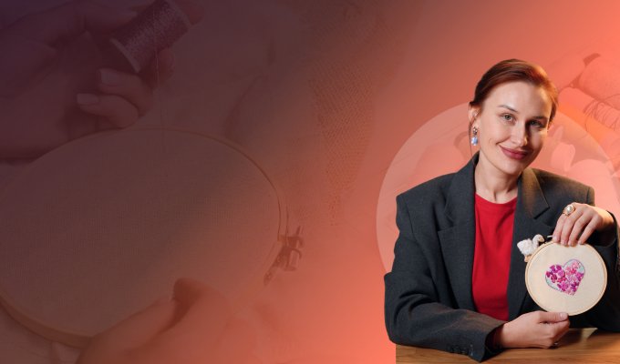 Вышивание гладью