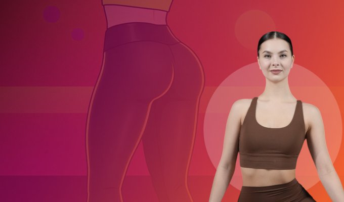 Стройные ноги и упругие ягодицы