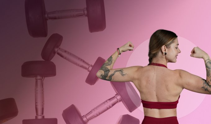 Женские тренировки на грудь и спину